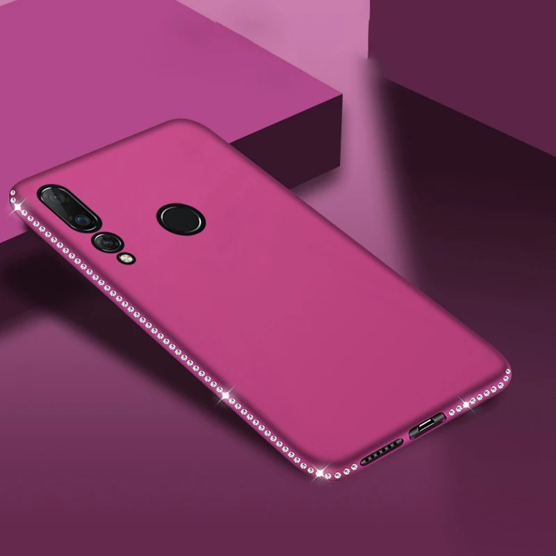 

Rhinestone Case for Huawei P20 P30 Pro Mate 10 Lite Ultra Thin Soft Silicone Coque Cover For Honor 10 Nova 3i Mate 20 Pro Cases