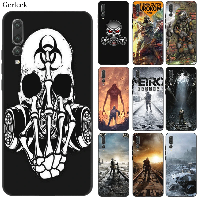 

Desxz Silicone Cell Phone Case Metro Exodus For Huawei Honor 7A 7C 7X 8 8X 8C 9 Note 10 Lite Cover
