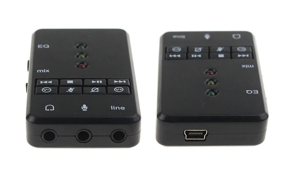 10 шт. внешний EQ Xear USB звуковая карта 7.1 канала 3D аудио адаптер с 3.5 мм Jack микрофон гарнитуры для PC ноутбук с посылка
