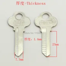 A199 с канавкой справа слесарный keymother латунь дом дверь с отверстием заготовки ключей ключи 25 шт./лот