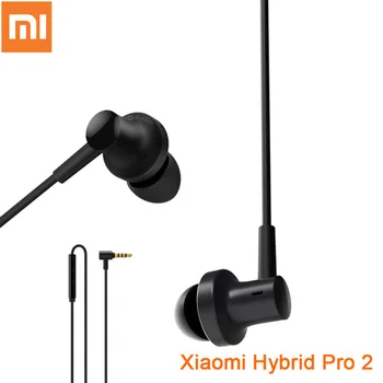 

Original Xiaomi Hybrid Pro 2 Earphones Mi In-Ear Earphone 2 Dual Driver Hybrid Technology Wired Control With Mic QTEJ03JY