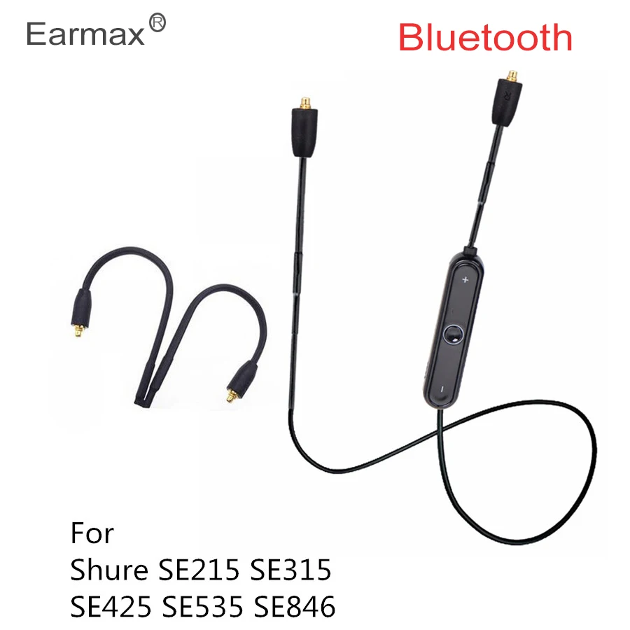 bilder für Earmax MMCX Kabel Bluetooth für Shure SE215 SE535 SE846 SE425 Kopfhörer Adapter Ersatz Wireless fone de ouvido Musik Audio bilder für Earmax MMCX Kabel Bluetooth für Shure SE215 SE535 SE846 SE425 Kopfhörer Adapter Ersatz Wireless fone de ouvido Musik Audio