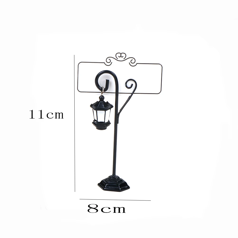 

1Pcs Wedding Streetlight Table Marker Holder Clips Miniature Decorations Easel Table Number Place Name Photo Card Stand