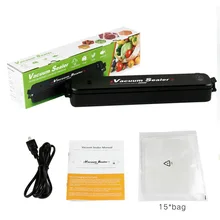 

Electric Household Automatic Sealing Food Vacuum Sealer Kitchen Home Vacuum Sealers EU/US/UK/AU Plug Drop Shipping