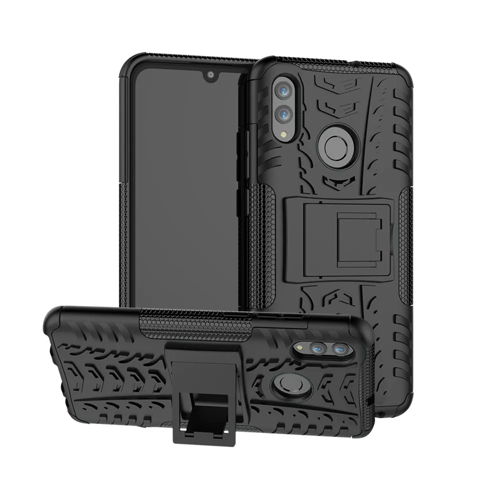 For Huawei Nova Lite 3 Case 6.21 inch Luxury PC + TPU Stealth Stents Back Cover Lite3 POT-LX2J Phone Cases | Мобильные телефоны и