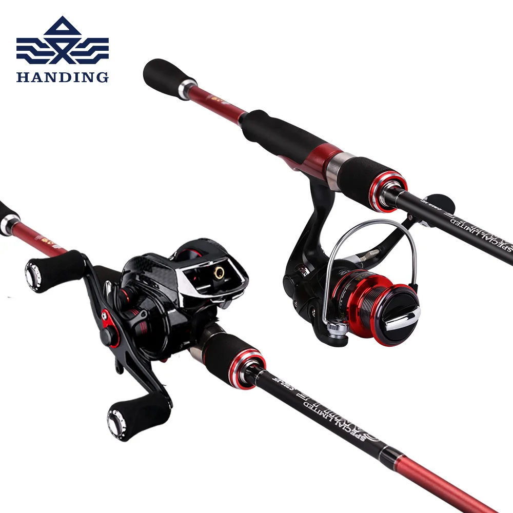 Joincool Камилла литья стержень Combo 9 + 1BB Baitcasting катушка 7 0: 1 Телескопическая