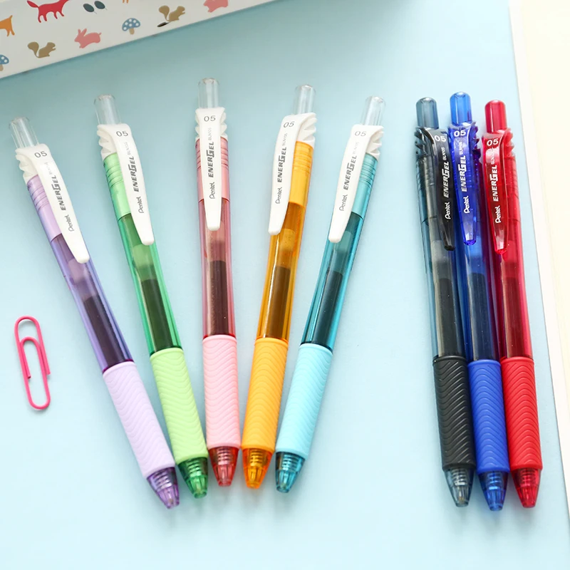 Japan paitong stationery press pen color transparent pen water student
