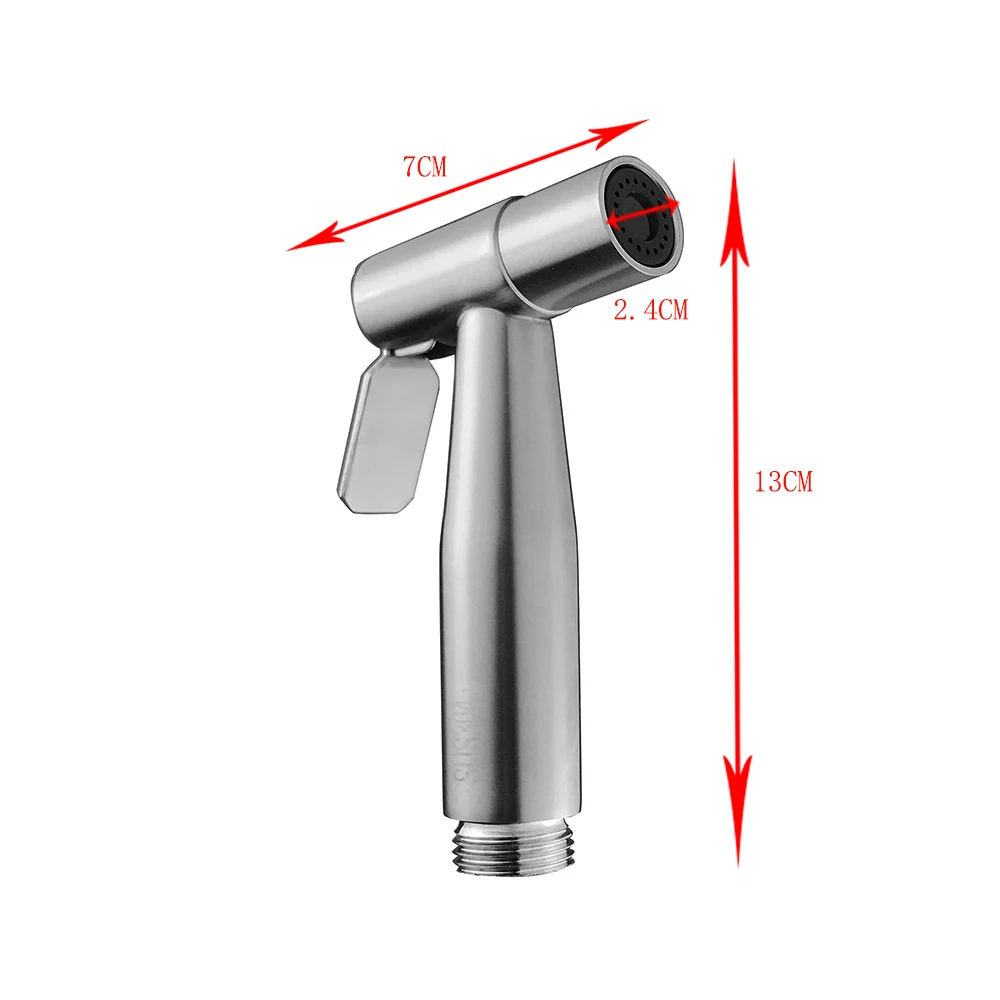 SRJ 304 Stainless Steel Bidets Fine Brushing Rustproof And Durable Water Saving Bidets Household Bathroom Cleaning Accessories