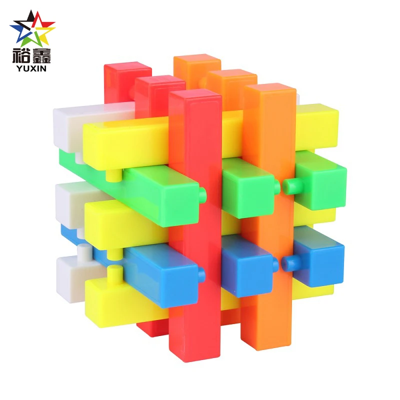 

YUXIN 1597 Kong Ming Luban Lock II Kids Children Brain Teaser Games 3D Intellectual Creative Unlock Puzzle Cube Toy
