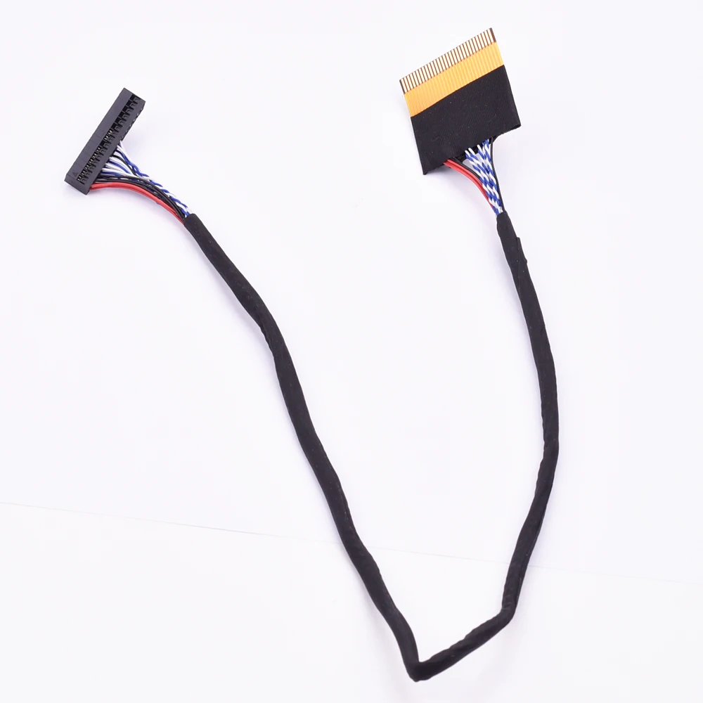 Lvds кабель 30pin FPC FFC поворотный интерфейс DuPont 1ch 8bit левый/правый источник питания