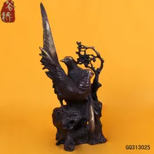 Faisan doré oiseau cuivre décoration de la maison(China)