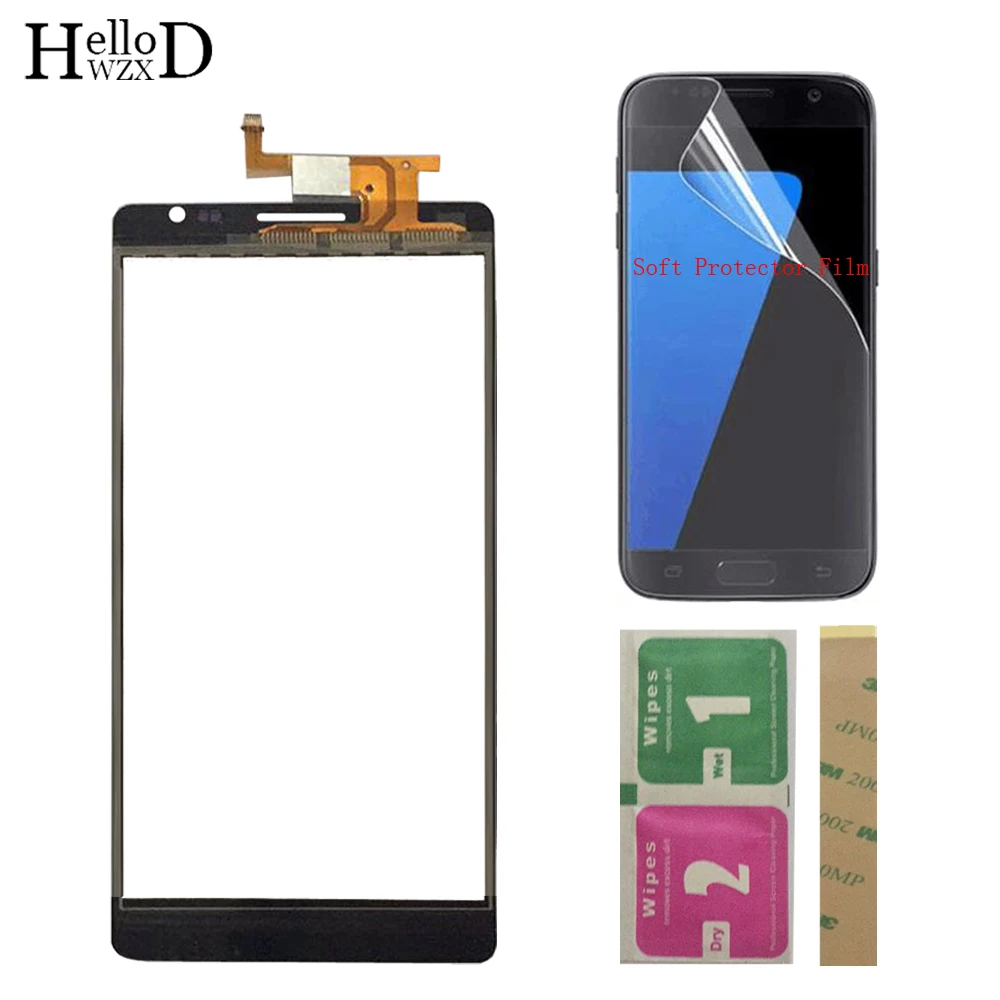 Mobile Touch Screen TouchScreen For Huawei MATE 1 Mate MT1 U06 Front Glass Digitizer Panel Sensor + Protector Film 3M Glue|Сенсорные
