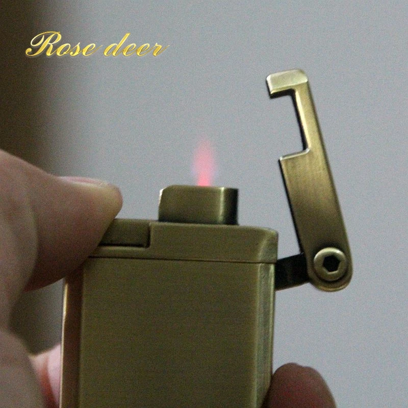 Струйная зажигалка, ветрозащитная Зажигалка для сигар, портативная зажигалка с металлическим воспламенением, Бутановая Зажигалка, инструменты для курения