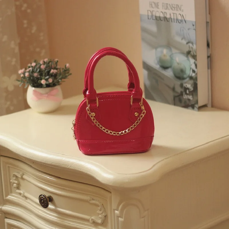 Женский кошелек принцессы из искусственной кожи с цепочкой через плечо чехол для