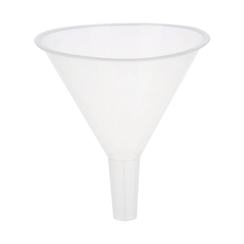 

120ml 4 9/10 Mouth Dia Laboratory Clear White Plastic Filter Funnel