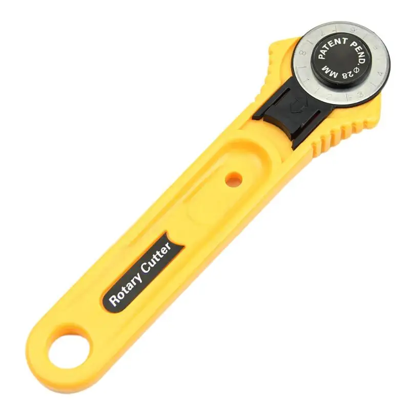 

28mm Rotary Cutter Patchwork Leather Cutter Circular Cut Blade for Fabric Leather Craft Sewing Tools