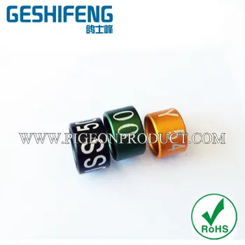 

1000pc pigeon canary love birds burgerigar leg bands 8mm 5mm 3mm free size ring without printing