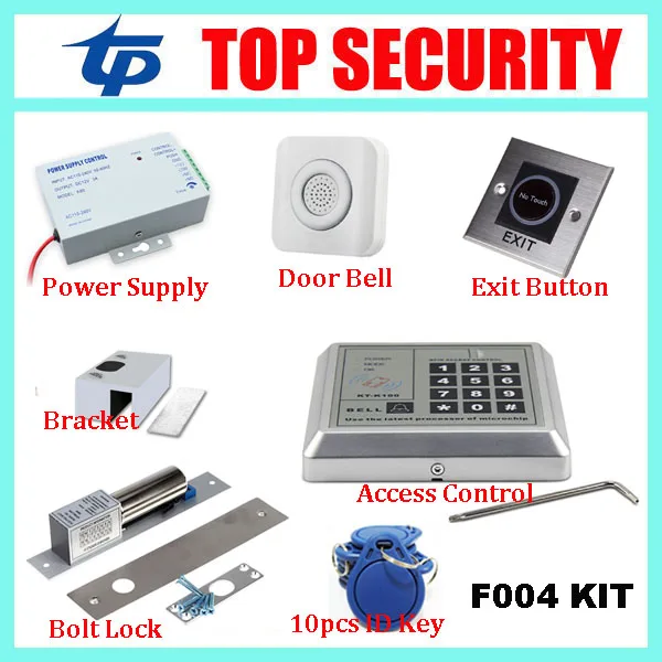 Good quality TP F004 smart RFID card door access control system with keypad EM ID card access controller door security reader