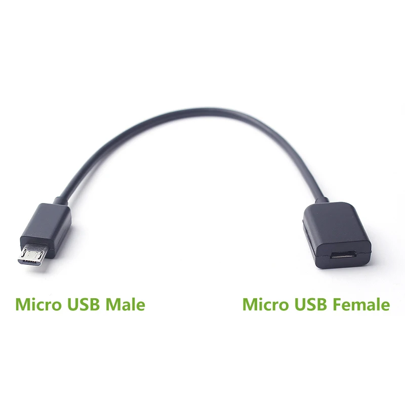 Кабель удлинитель ult best с Micro USB 5Pin штекером на гнездо M/F OTG кабель для