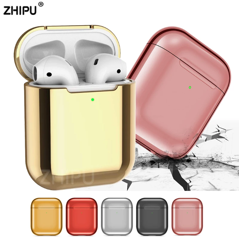 High Quality Protective Cover For Airpods 2 Anti-fingerprint Charging Box Shockproof Case For Apple Air Pods 2 Earphone Cover