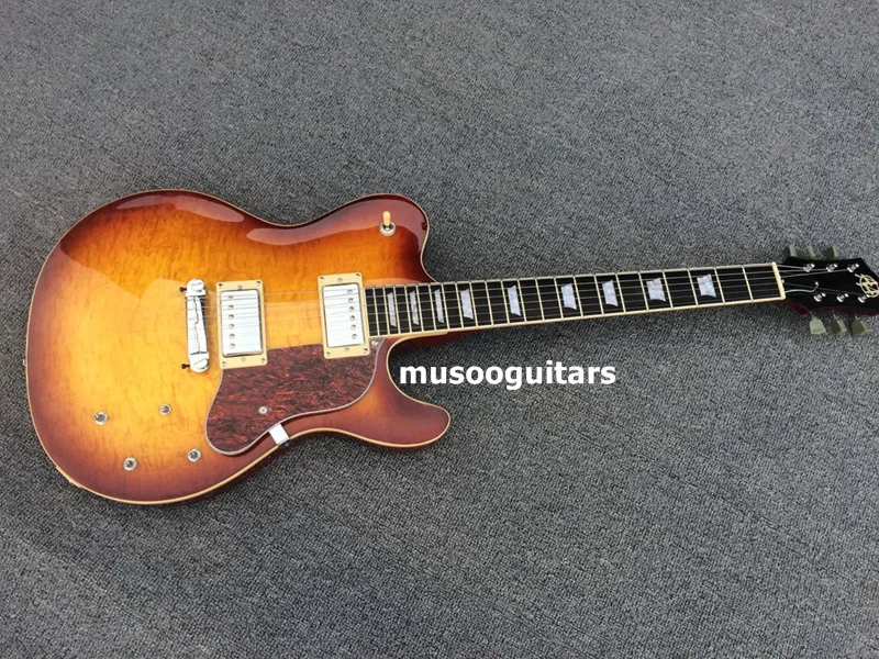 

New brand electric guitar with ebony fingerboard