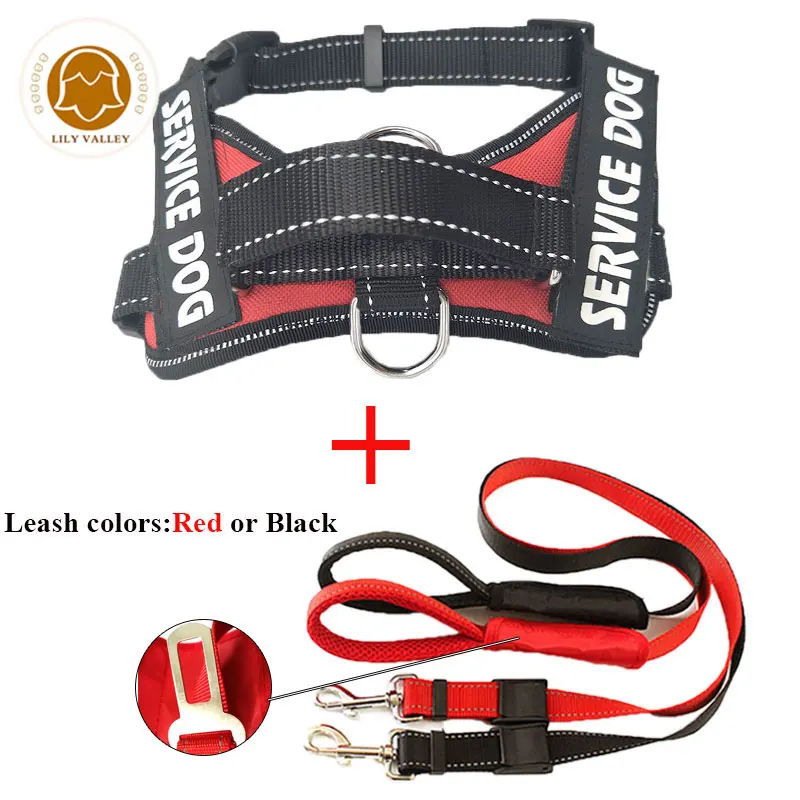 dog harnesses with dog leash