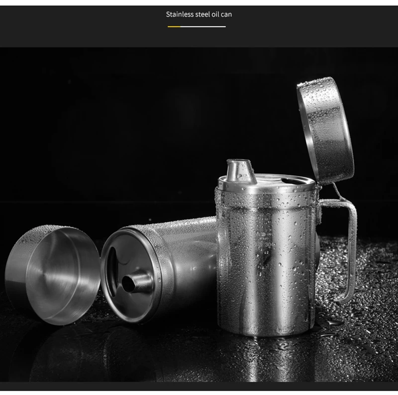304 stainless steel oil can25