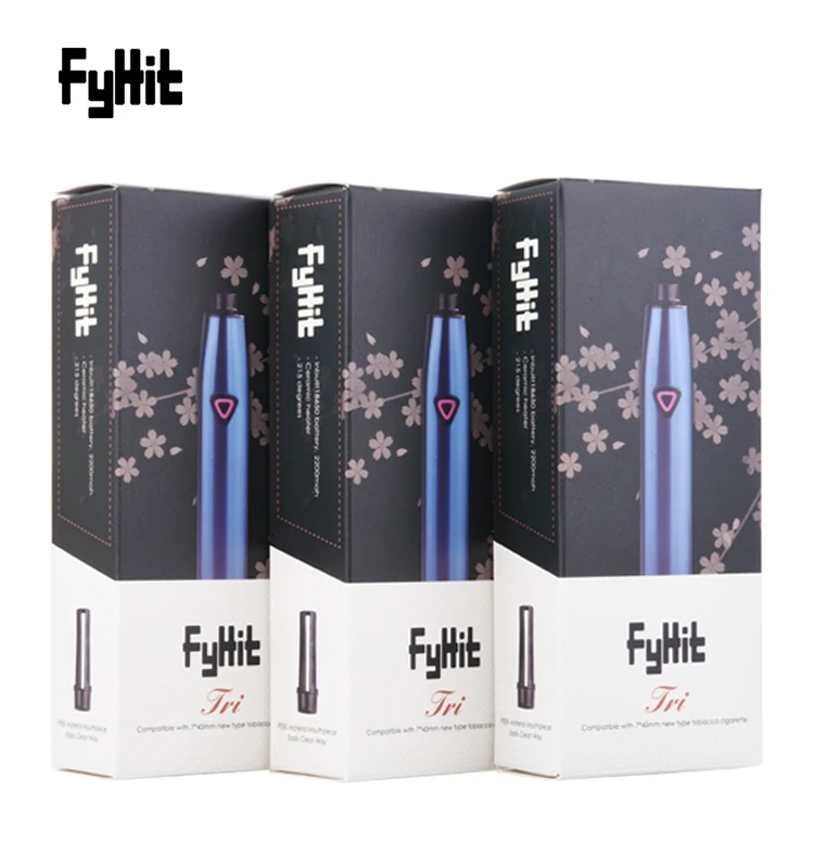 Оригинальная электронная сигарета CIGGO FyHit Tri Dry Herb 2200 мАч нагрев не горит