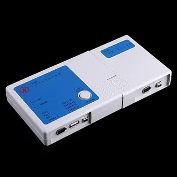 

4 In 1 Network Cable Tester RJ45/RJ11/USB/BNC LAN Cable Cat5 Cat6 Wire Tester