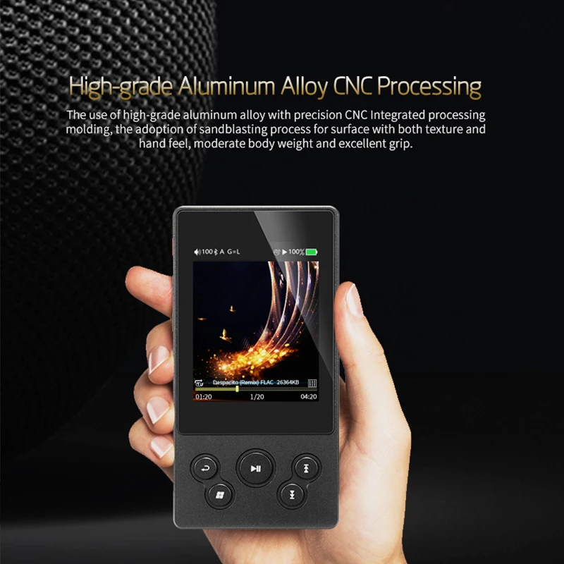 Портативный музыкальный плеер XDUOO X3II AK4490 USB ЦАП Bluetooth HD без потерь MP3/WAV/FLAC DSD128 Hiby Link
