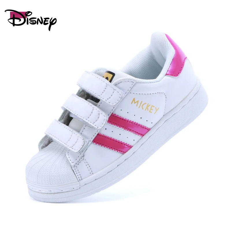 Disney/детская повседневная обувь; коллекция года; сезон осень; Новинка; обувь с круглым носком для мальчиков; нескользящая Белая обувь для девочек