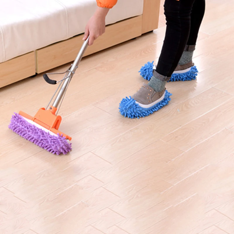 

Cleaning Foot Cleaner Shoe Mop Slipper Floor Dusting Cover Convenient Practical Home Accessories Cleaning Tools