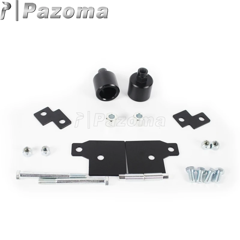 

Black 2" Front Strut Spring Spacers Lift Kit and Rear Shock Bracket Kit for 1999-2015 Polaris Sportsman 500 600 700 800