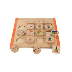 Обучающая игрушка количество обучающий модуль Развивающая игра доска головоломка Монтессори подарок на день рождения