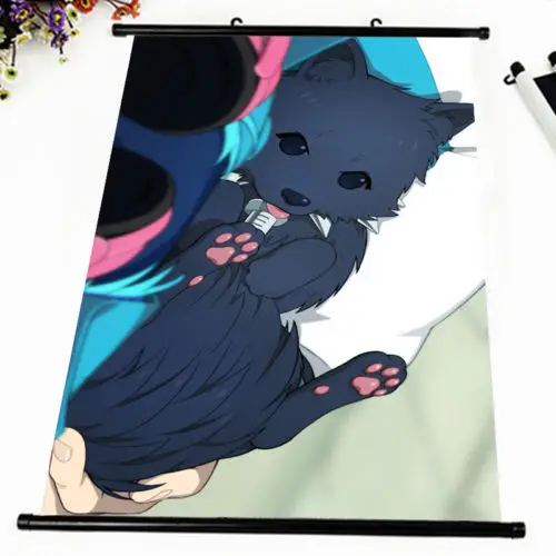 Аниме постер DMMD DRAMAtical Murder Сексуальная настенная прокрутка печатная картина