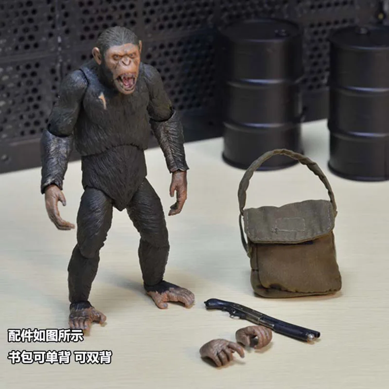 Rise of the Planet of the Apes CAESAR KOBA ПВХ фигурка Коллекционная модель 17 см для детских игрушек