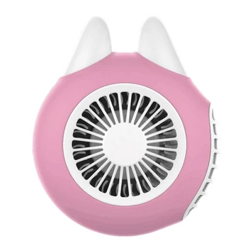 

Wearable Personal Usb Small Fan, Mini Handheld Fan, 360 Rotating Quiet Portable Fan, Internal Battery Operated Powered Recharg