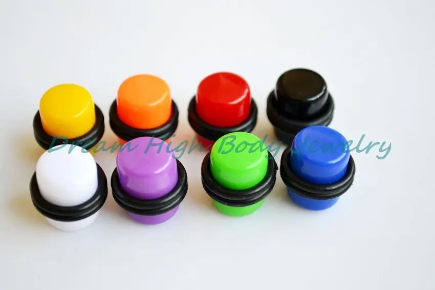 1PCS 3~12mm 9Colors Can Choose UV Ear Plugs Acrylic Flesh Tunnel Fashion Jewelry Expander Body piercing Stretcher Flared | Украшения и