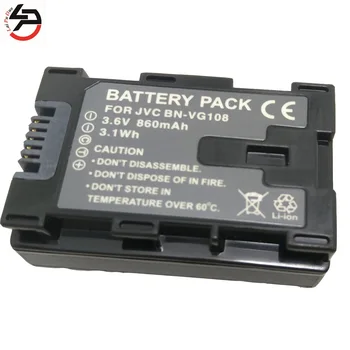 

Laipuduo For JVC 860mah 100% brand Camera Battery BN-VG107 BN-VG108 BN-VG114 BN-VG121 BN-VG107U BN-VG108U BN-VG114U BN-VG114US