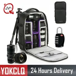 Нейлоновая водостойкая сумка для фотосъемки на открытом воздухе износостойкая большая камера фото рюкзак мужской для Nikon/Canon/sony/Fujifilm