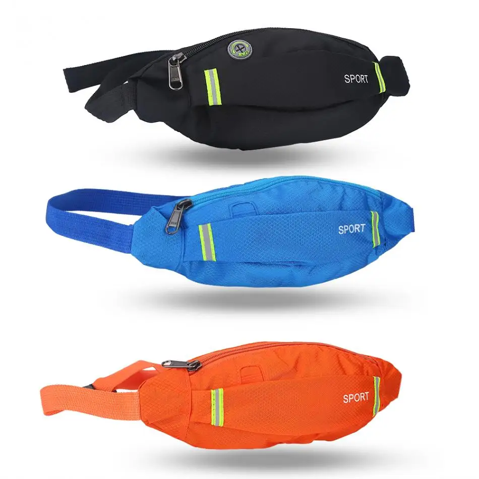 

Outdoor Sport Chest bag Unisex Multifunctional Waist Bag Waterproof Waist Belt Wallet Pouch Running Cycling Gym Waist Belt Bag