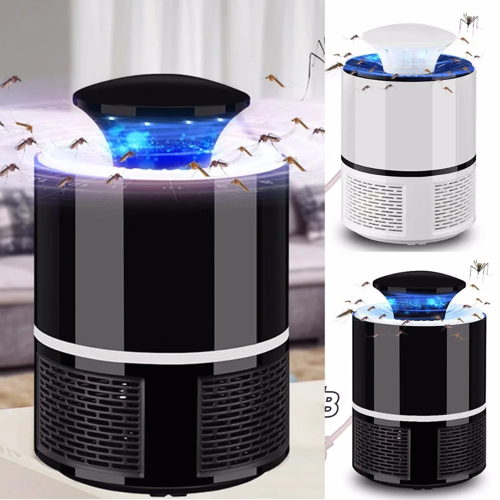 

Nosii USB Photocatalyst Mosquito Killer Repellent Lamp UV LED Light Electronic Insect Pest Control Fly Catch Trap Repeller Tool
