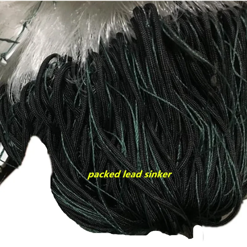 Rede de Pesca Produtos de Pesca ao ar Fortalecer Milímetros Pacote Linha Queda H2m * L90m 7cm Malha 3 Camadas Shen Vara Net Rede Pesca Livre 0.2 4 High Quality Esporte e Lazer