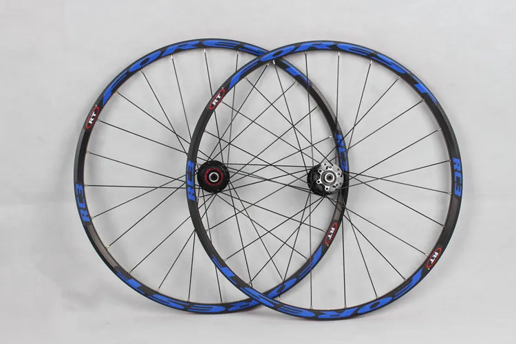 Top RT RC3 Mountain Bike Bicycle front 2 rear 4 sealed bearing aluminum alloy rim multicolor wheels 12