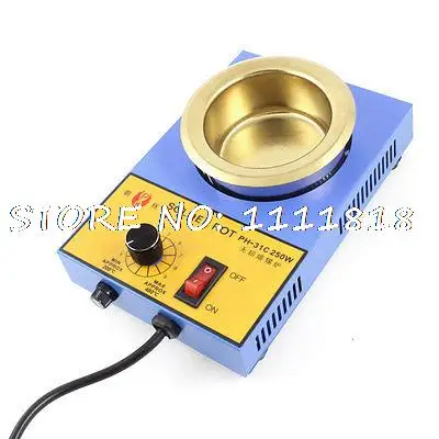 

Lead Free Soldering Solder Melting Tin Pot 80mm Diameter 250W AC 220V