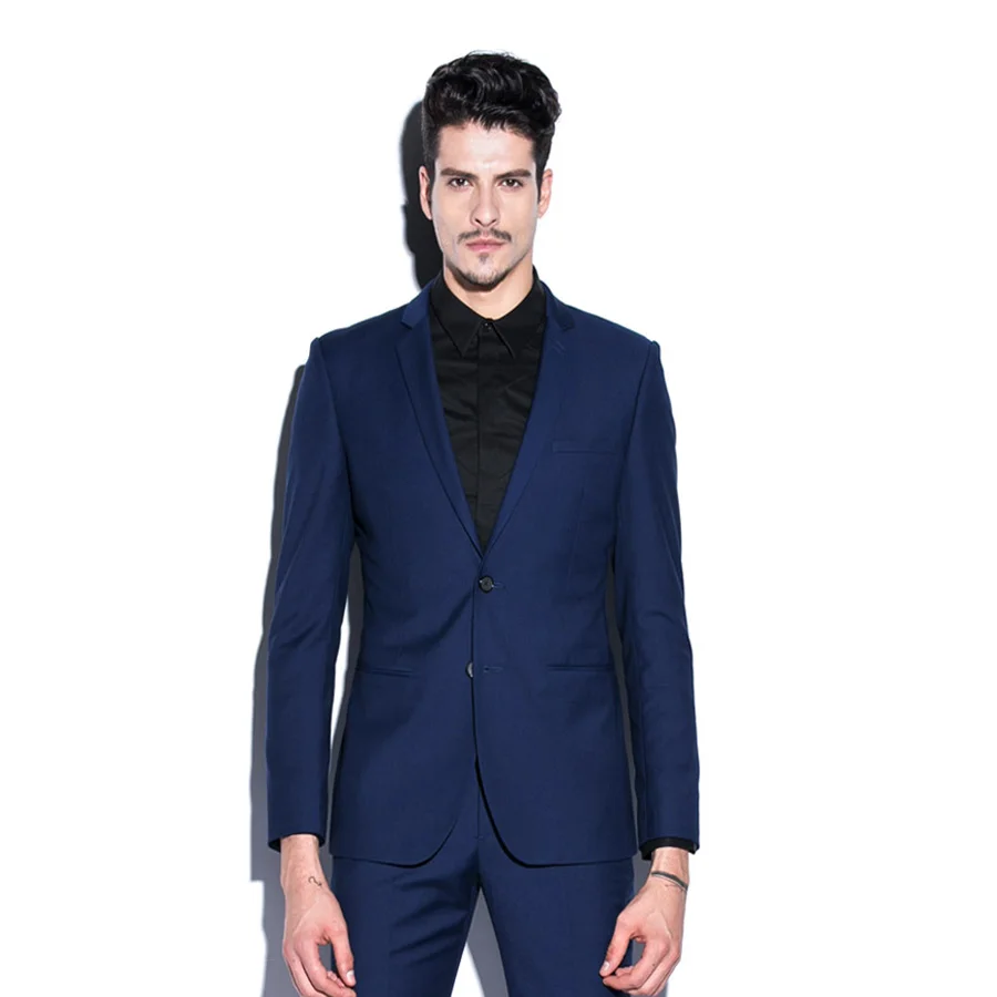 Fashion Business Style Suit Groom Tuxedos Wedding Suit Blazer Men Slim Fit for Men 2 Pcs (Jacket+Pants) High Quality Custom Made Fashion Business Style Suit Groom Tuxedos Wedding Suit Blazer Men Slim Fit for Men 2 Pcs (Jacket+Pants) High Quality Custom Made