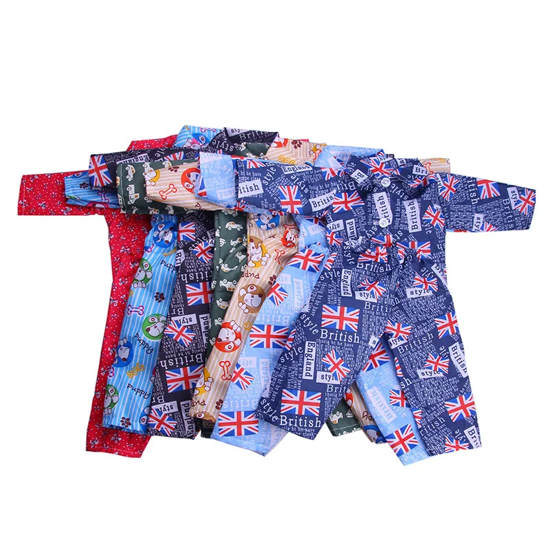 

Doll Clothes 7 Solid Colors Pajamas For Logan Boy 18 Inch American Doll & 43 Cm Doll Accessories For The Next Gerenation