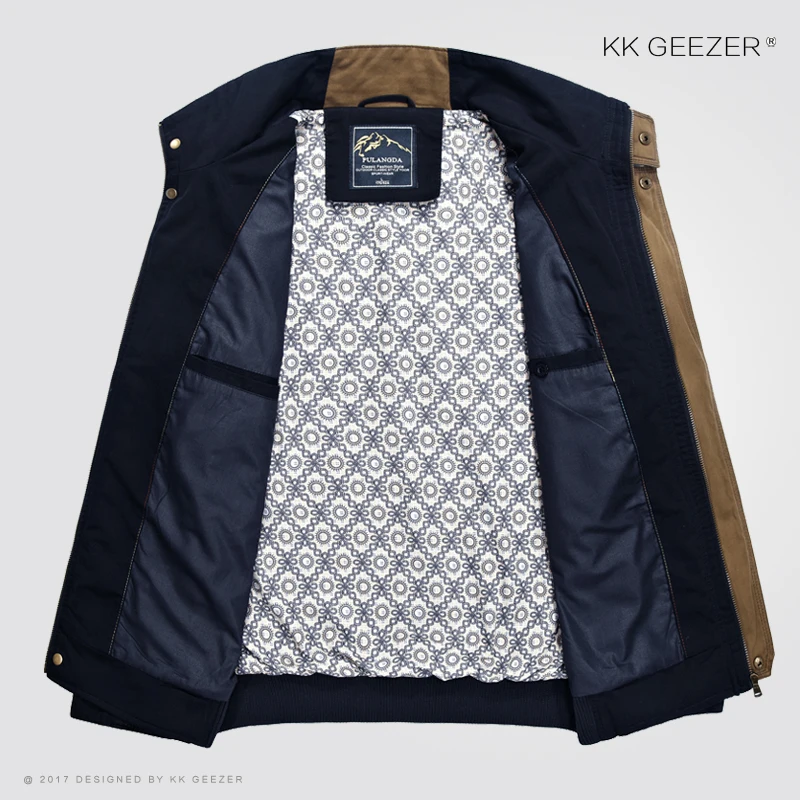 Popular 2016 Men Cotton Jacket Coat Army Military Casual Brand High Quality Male Clothing Spring Autumn Sport Cotton Jackets Plus Size