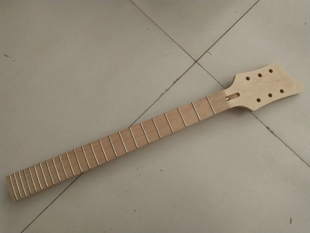 

Unfinished Electric Guitar Neck maple 24 Fret Parts maple fingerboard