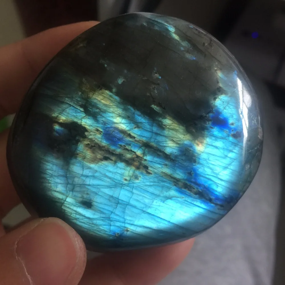 146 г натуральный заживление Лабрадорита каменные минералы рейки angelite каменный декор Свадебные украшения или подарки на день рождения# BH1283